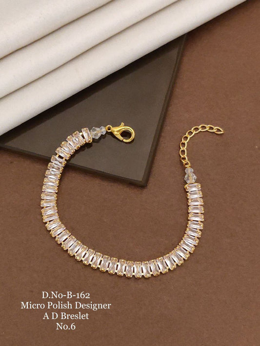 Brass Micro Polish Designer Bracelet