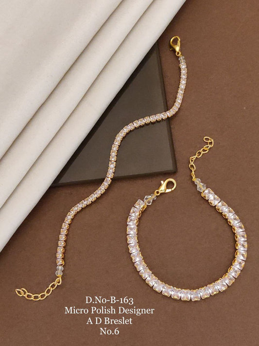 Brass Micro Polish Designer Bracelet